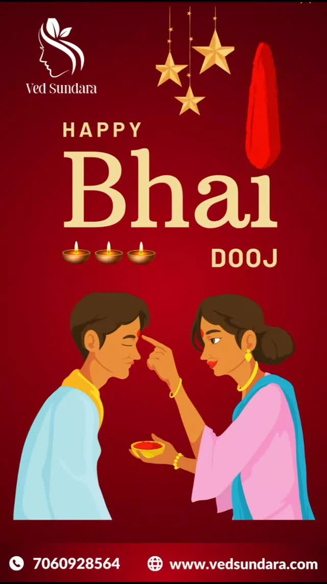 "Nourish your bond with love and wellness. Happy Bhai Dooj from Vedsundara!"🪔🎇💟
 
#vedsundara #bhaidoojspecial #brothersisterlove❤️ #naturalbeauty #glowingskinisalwaysin #skincareroutine #acnefree #pigmentation #naturalbeauty #bond #bhaidoojcelebration #bhaidoojgifts #specialdays❤️ #festivaltimes