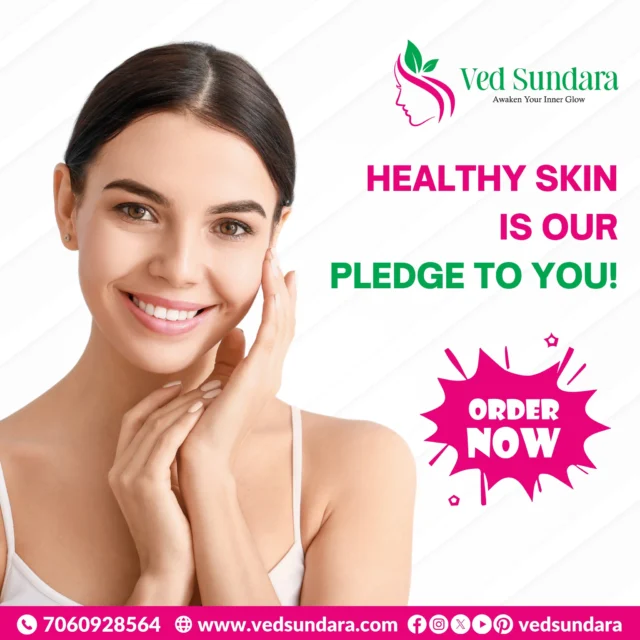 📣 Healthy Skin, Happy You! 💫
At Ved Sundara, we don’t just promise skincare — we pledge it! 🌿
Our Ayurvedic solutions are designed to heal from within and bring out your natural glow.
✨ Join the thousands who trust Ved Sundara for glowing, healthy skin.

📞 Call Now: 7060928564
🌐 Visit: www.vedsundara.com
📩 DM us to place your order or know more!
📦 Pan-India delivery available
👇 Tap Order Now and begin your skin glow journey!

#VedSundara #HealthySkinPromise #AwakenYourInnerGlow #AyurvedicSkincare #GlowingSkinNaturally #SkinTransformation #NaturalBeautyCare #SkincareIndia #HolisticHealing #SkincareWithPurpose #SkinCareThatWorks #InnerGlowMagic #AyurvedaForSkin #OrderNow