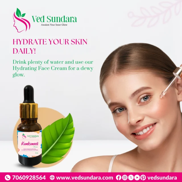 💧 Glow That Starts with Hydration!
Nourish your skin from within—drink water and boost it with the magic of Ved Sundara Kumkumadi Hydrating Cream.
✨ For skin that’s dewy, soft, and radiant—every single day.
Awaken your inner glow with nature’s finest touch. 🌿

📞 7060928564
🌐 www.vedsundara.com
📲 @vedsundara

#VedSundara #KumkumadiCream #HydrateYourSkin #DewyGlow #NaturalSkincare #SkincareRoutine #GlowingSkinTips #HydrationIsKey #AyurvedicBeauty #GlowNaturally #FaceCareEssentials #DailySkincare #SkincareWithLove #SkinGoals